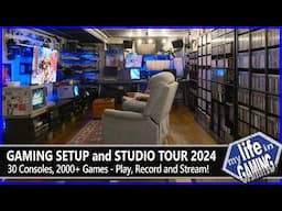 Gaming Setup and Studio Tour 2024 - How Coury Makes MLiG / MY LIFE IN GAMING