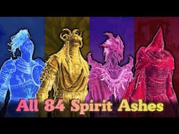 Ranking All 84 Elden Ring & DLC Spirit Ashes From Worst To Best...