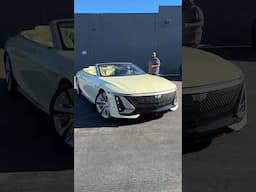 Thank u CADILLAC for filming 🥰 SOLLEI CONCEPT 🥰 #cadillac #sollei #concept #car #cabrio #cabriolet