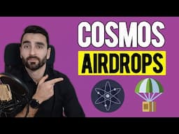 GUIA COMPLETO COSMOS AIRDROPS  COMO GANHAR TOKENS GRÁTIS - ATOM JUNO OSMO SCRT