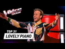 Beautiful PIANO Blind Auditions on The Voice