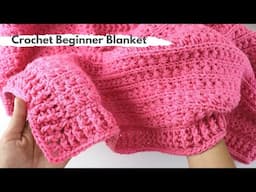 Crochet Easy Star Stitch Blanket For Absolute Beginners