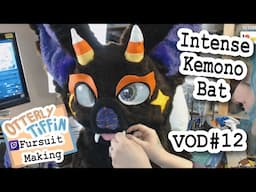 Mounting Batty Fursuit Kemono Head Fur Sock #12