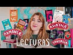 10 LIBROS 📚 ÚLTIMAS LECTURAS: Emily Henry, La vegetariana de Han Kang y una bruja en un castillo