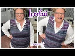 Lorelai Knit Vest Turkey Trot 2024 - Lesson 2: Stitch Pattern + Tips and Tricks