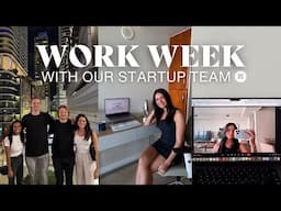 WORK WEEK OF MY STARTUP 💻✨📈  a week with my team in person!