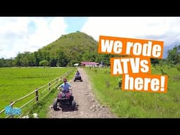 We took our 6-yr-old on ATVs around the Bohol Chocolate Hills! + DRONE FOOTAGE | Family Travel Vlog