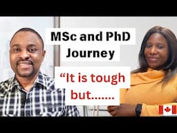 Navigating MSc and PhD Journey: Dealing with the Challenges & Expectations in Grad school