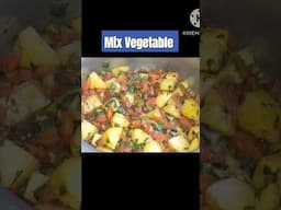 Mix Vegetable Recipe | آلو مٹر گاجر کی سبزی