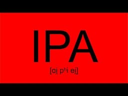 How to read IPA ***REMAKE***