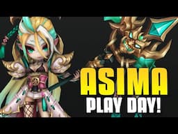 TEST OUT MY NEW LD 5 IN SUMMONERS WAR (ASIMA)