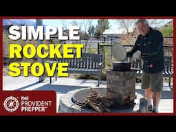 Quick Brick Rocket Stove: A Cheap, Fuel-Efficient Method for Emergency Cooking