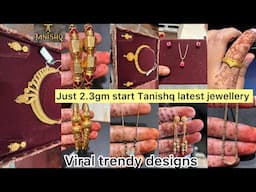 OMG 😱| Tanishq gold jewellery collection design with price | tanishq jewellery 2024 desig