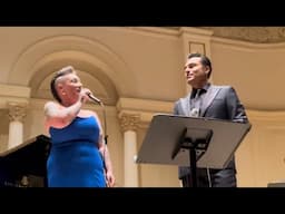 Effie Passero/Francesca Bavaro's Carnegie Hall debut. Stunning duet with Enrique de Allende