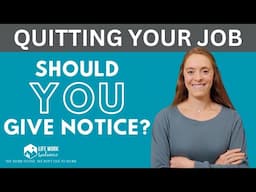 Should You Give 2 Weeks’ Notice? Here’s Why You Should!