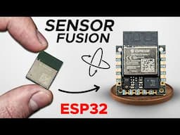 Making a 9-axis ESP32 the size of a Penny