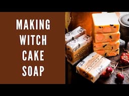 Making Witch Cake cold process soap | FuturePrimitive Soap