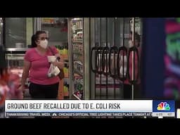 Ground beef RECALLED nationwide due to E. Coli risk