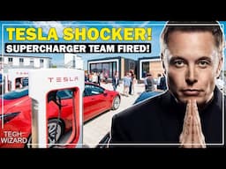 Elon Musk Did Massive Firings of Tesla Supercharger Staff!