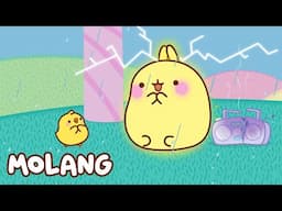 🩵✨ Molang Gets Powers! ⚡ Molang Cartoon Collection