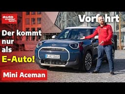 Mini Aceman: Wie passt der Elektro-Kleinwagen zur Marke? | auto motor und sport