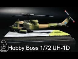 Hobby Boss 1/72 UH-1B Honduran Air Force | Full Build Video