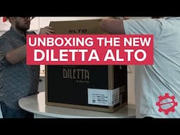 Unboxing the new Diletta Alto Dual Boiler Espresso Machine at Seattle Coffee Gear #unboxing