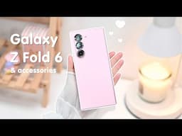 ✨ Samsung Galaxy Z Fold 6 aesthetic unboxing | Galaxy Buds3 | Wukong | Gamsir G8+ | Uperfect