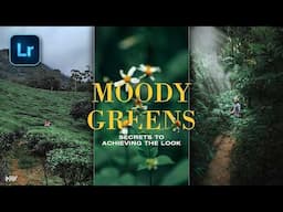 Secrets to Get MOODY GREEN Editing Style on Lightroom App | Android | iPhone