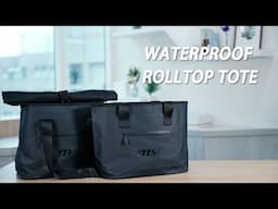 Waterproof Rolltop Tote Unboxing video | MSI