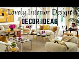 Lovely Interior Designs | Modern Living Rooms | Decorating Ideas