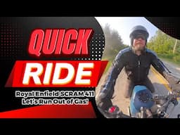 Let’s Ride & Run Out of Gas! 2023 Royal Enfield Scram 411