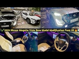 ✅ 2024 Nissan Magnite Visia Medium Modification🔥 Magnite Visia From UK🔥 Magnite Modified🔥 Magnite xe