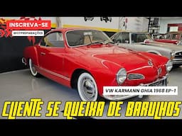 KARMANN-GUIA 1968 AQUI NA OFICINA, EP-1 (W.O.T. PREPARAÇÕES)