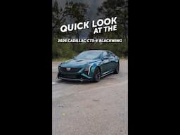 Let's take a quick look at the 2025 Cadillac CT5-V Blackwing!