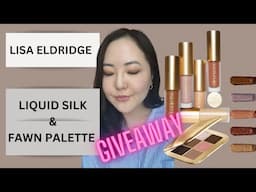 LISA ELDRIDGE | LIQUID SILK & FAWN PALETTE REVIEW | ALL SHADES, SWATCHES & GIVEAWAY