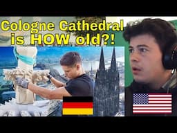 American Reacts Rebuilding A Pinnacle On Cologne Cathedral