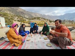 Heartwarming Encounter of Farideh with Her Grandmother and Sweet Moments of Cooking Ashe**