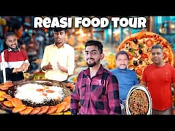 reasi food tour 2024 • INDIAN STREET FOOD • Reasi food • Jammu food •