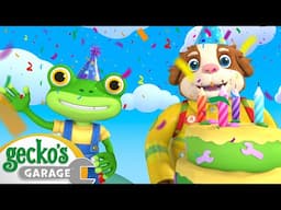 Tilly's Birthday Surprise Party | Gecko's Garage | Moonbug Kids - Play and Learn