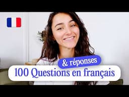 100 questions et réponses en français (A1 à C1)