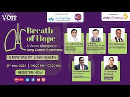 Virtual Panel Discussion: Breath of Hope on Lung Cancer Awareness