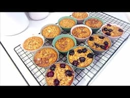 BAKED OATMEAL MUFFINS!