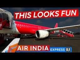 Beautiful Bengaluru · AIR INDIA EXPRESS Economy A320 🇮🇳 Bengaluru ✈ Chennai 🇮🇳 Changing AIX