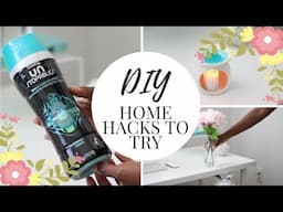 DIY Home Hack Projects To Try 2018 | DaNi B. Jade