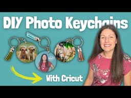 Stunning DIY Acrylic Photo Keychains with Cricut & Waterproof Testing!