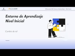 #EducamosCLM: Entorno de Aprendizaje (Nivel inicial) - Cambio de rol