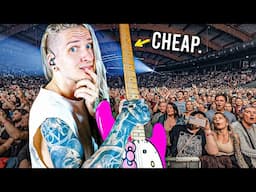 I Played A MASSIVE Arena With A $199 Guitar