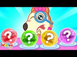 What is Inside the Colorful Lollipop? 🍭 Siblings Play 🎶 Wolfoo Nursery Rhymes & Kids Songs