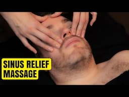 Easy Sinus Relief & Blocked Nose Massage at Home